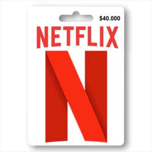 Tarjeta Regalo Netflix 40000 COP Clave COLOMBIA
