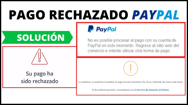 ¿Por qué no puedo pagar con PayPal?