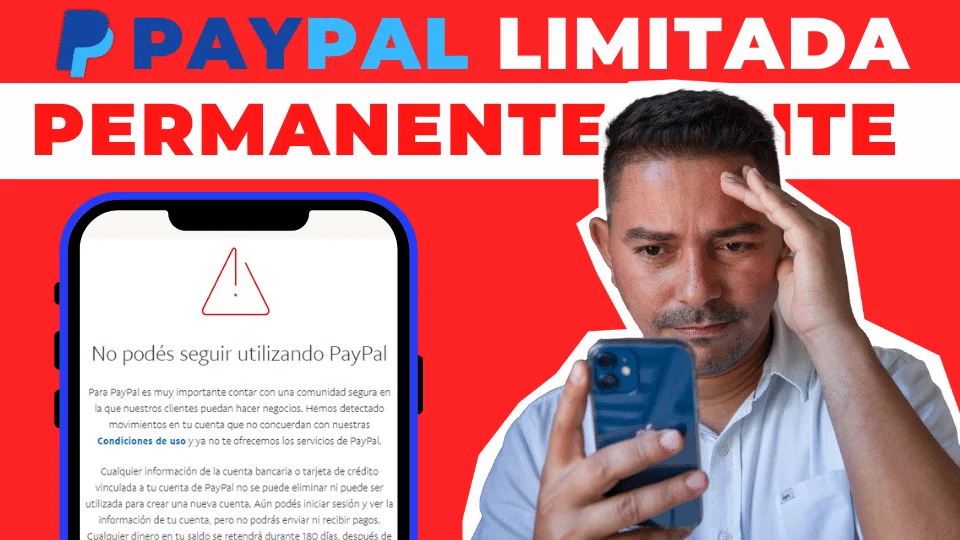 PayPal limitada permanentemente