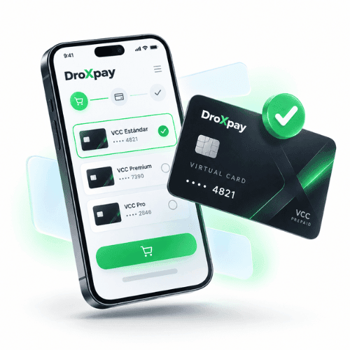 Realizar pedido de una tarjeta virtual DroXpay